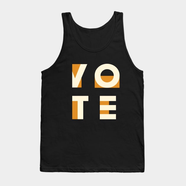 Vote 1 by © Buck Tee Originals Tank Top by Buck Tee